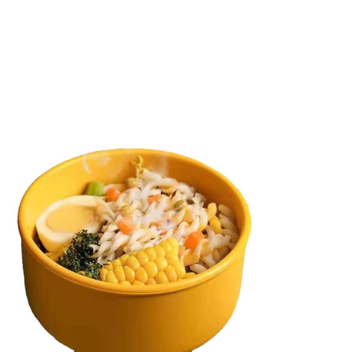 Round Microwave Silicone Lunch Box