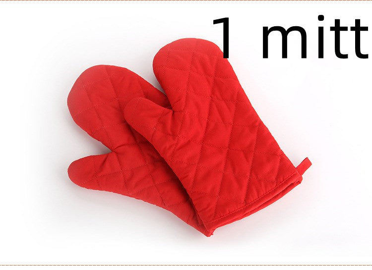 Microwave oven gloves thickened