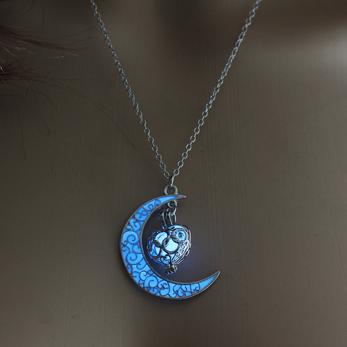 Glowing Pendant Necklaces S