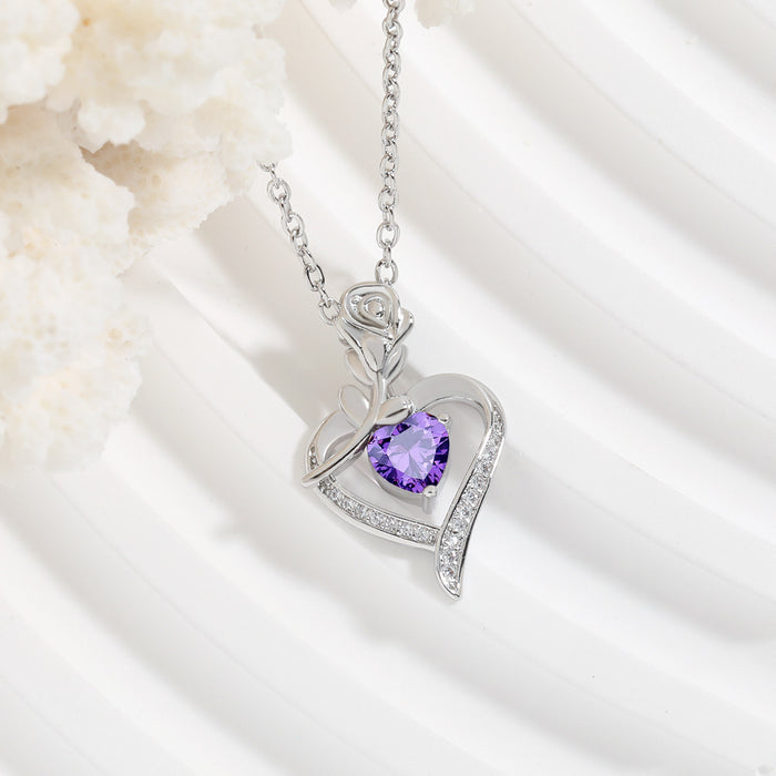 Everlasting Flower Love Necklace