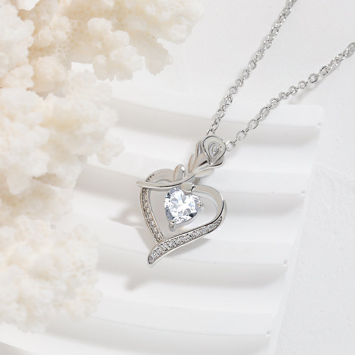 Everlasting Flower Love Necklace