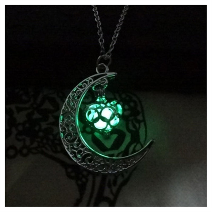 Glowing Pendant Necklaces S