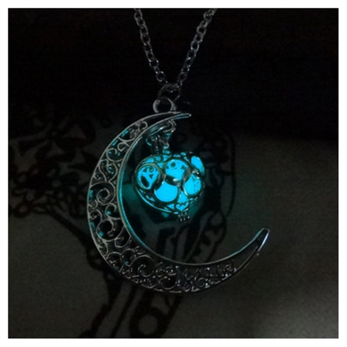 Glowing Pendant Necklaces S