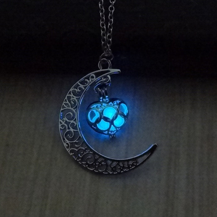 Glowing Pendant Necklaces S