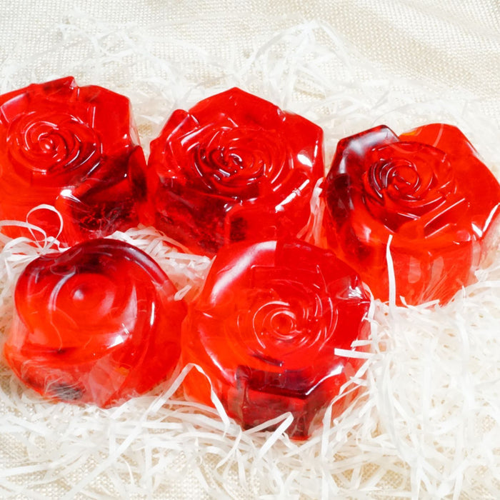 Handmade Soap Cleansing Soap Rose Essential Oil Soap