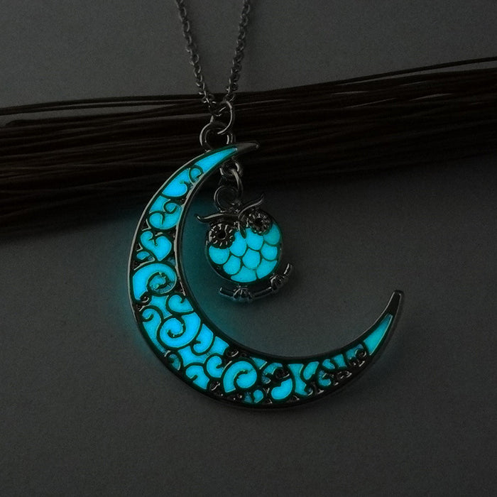 Glowing Pendant Necklaces S