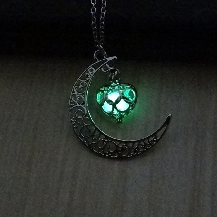 Glowing Pendant Necklaces S