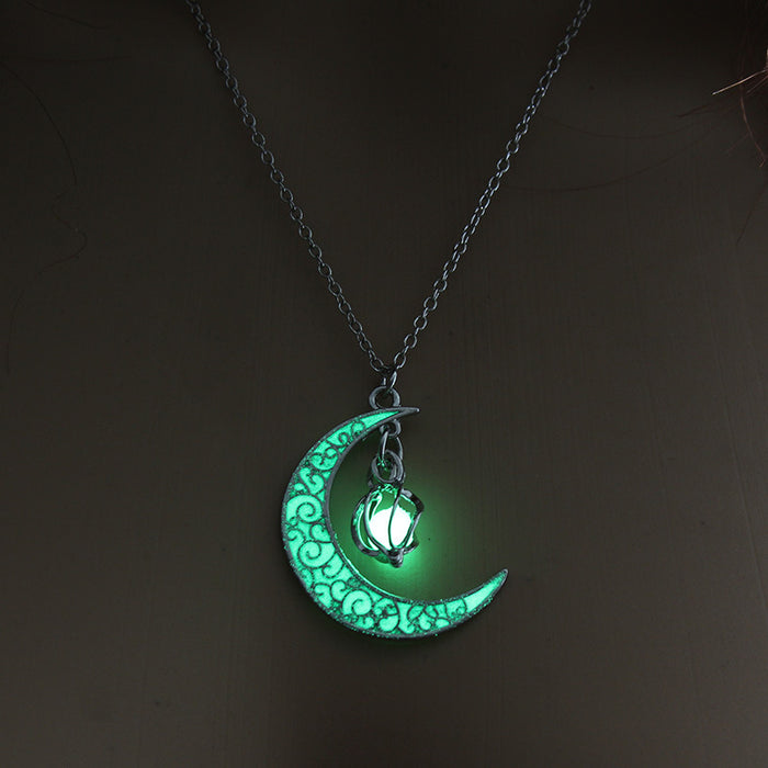 Glowing Pendant Necklaces S