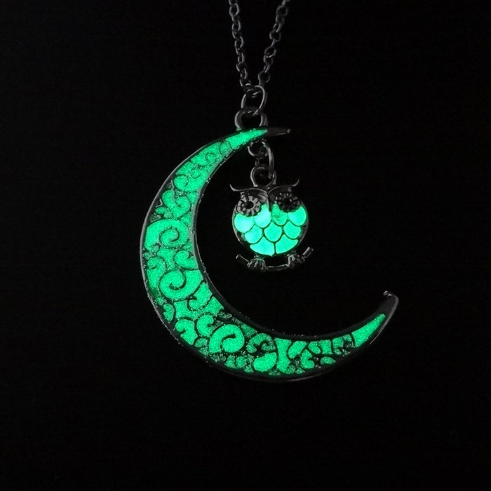 Glowing Pendant Necklaces S