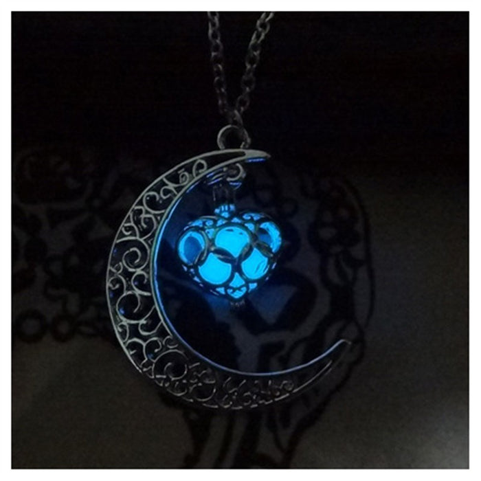 Glowing Pendant Necklaces S