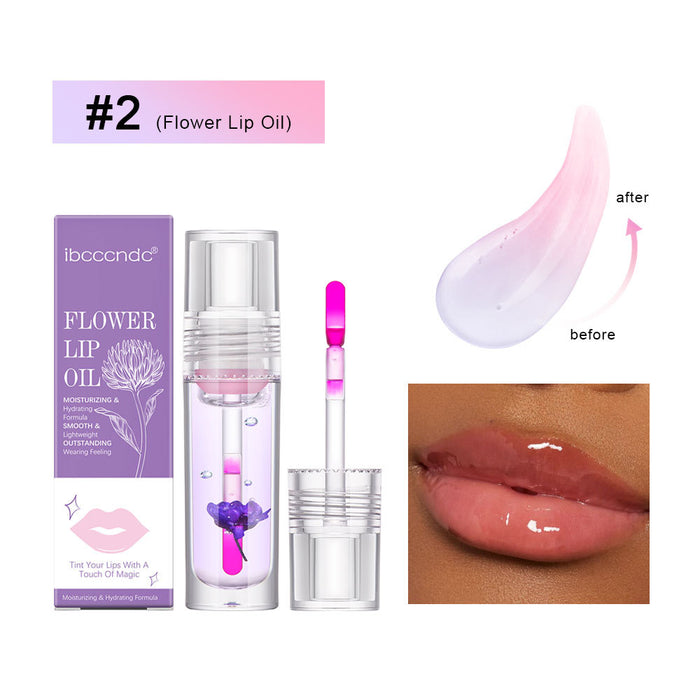 Flower Color Changing Lip Oil