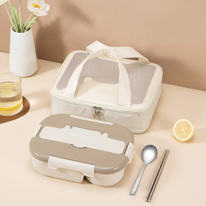 Portable Microwave Split Lunch Box