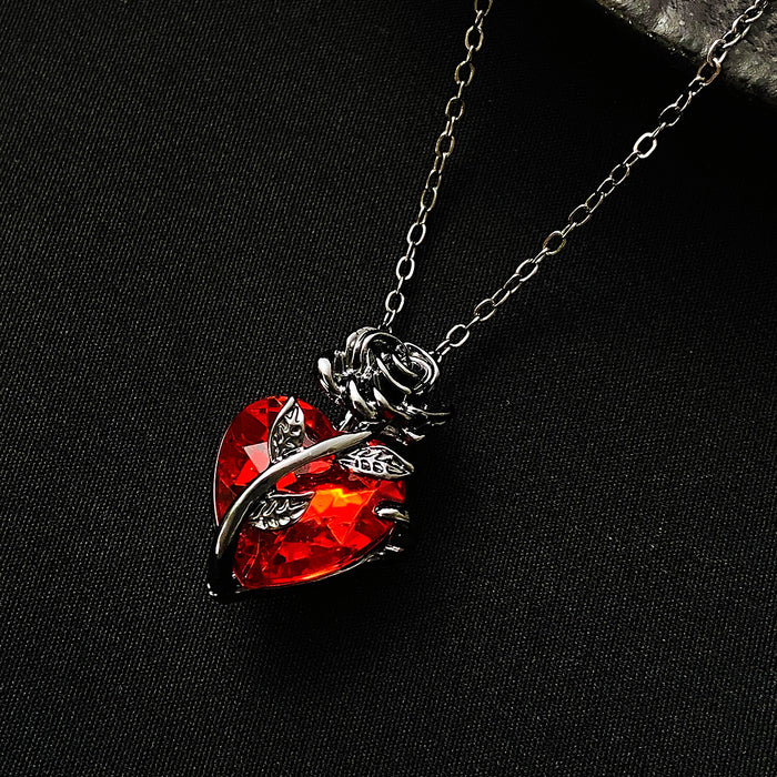 Punk Rose Love Necklace