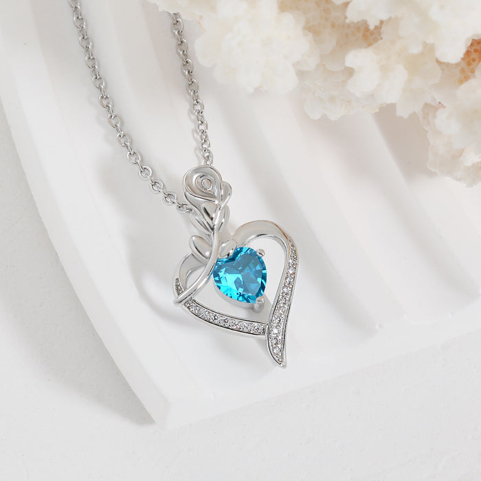 Everlasting Flower Love Necklace