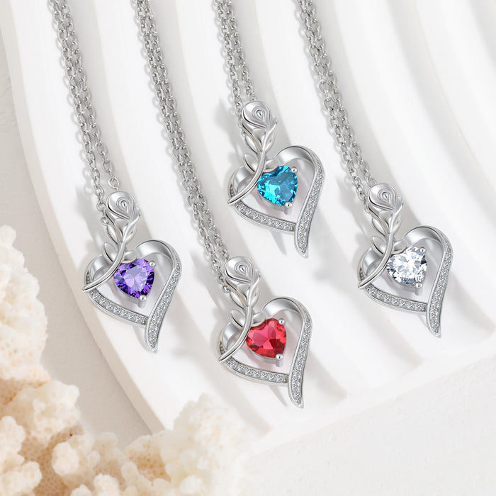 Everlasting Flower Love Necklace