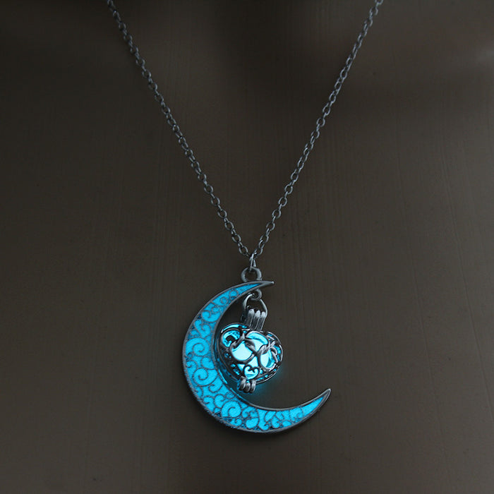 Glowing Pendant Necklaces S