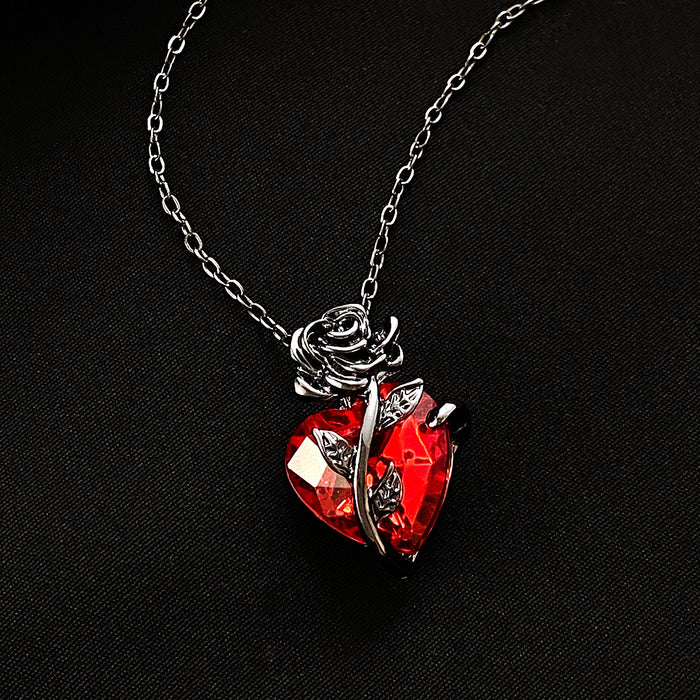 Punk Rose Love Necklace