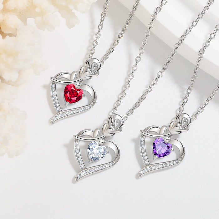 Everlasting Flower Love Necklace