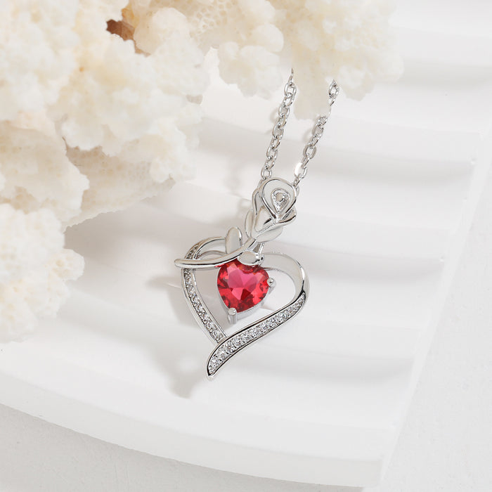 Everlasting Flower Love Necklace