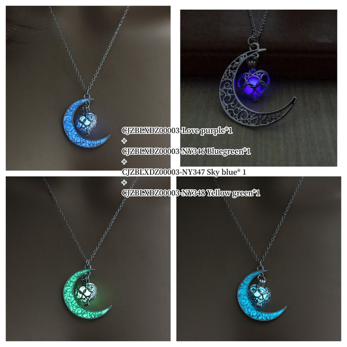 Glowing Pendant Necklaces S